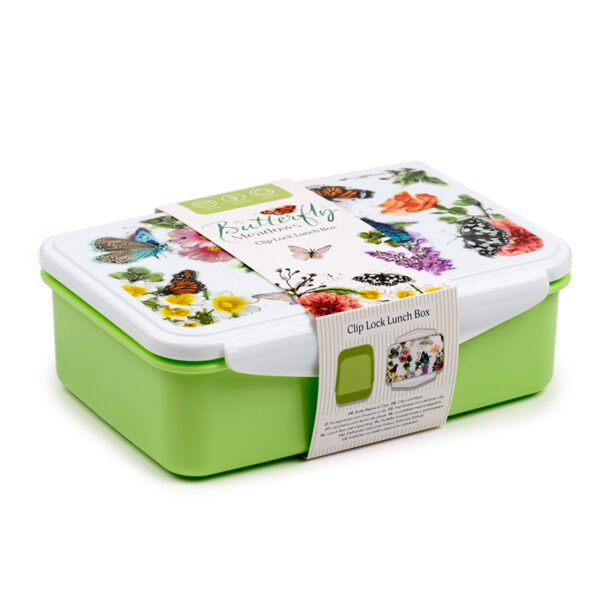 Clip Lock Lunch Box - Butterfly Meadows - Image 3
