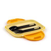 Bento Clip Lock Lunch Box with Cutlery - Jolly Rogers Pirates - Image 5