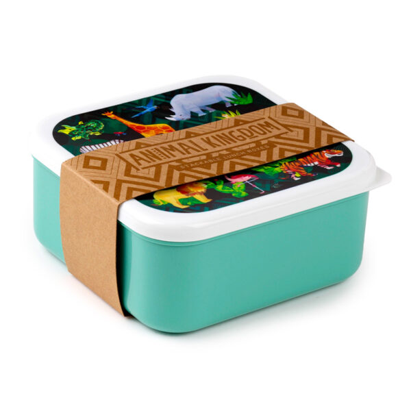 Lunch Boxes Set of 3 (M/L/XL) - Animal Kingdom - Image 2