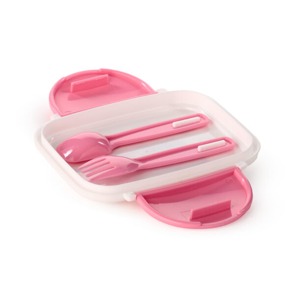 Bento Clip Lock Lunch Box with Cutlery - Pusheen the Cat Core - Image 4