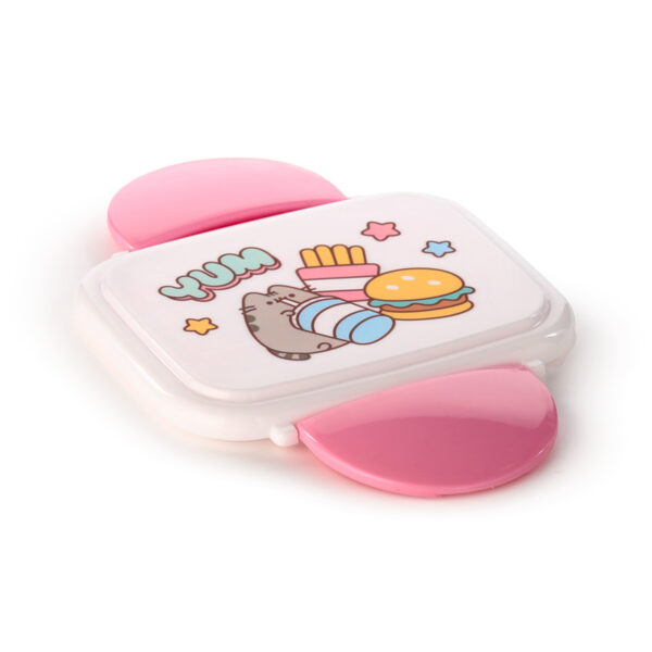 Bento Clip Lock Lunch Box with Cutlery - Pusheen the Cat Core - Image 5