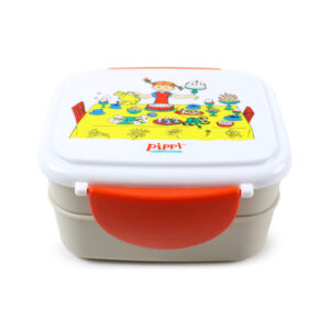 Bento Clip Lock Lunch Box with Cutlery - Pippi Longstocking