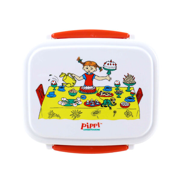 Bento Clip Lock Lunch Box with Cutlery - Pippi Longstocking - Image 2