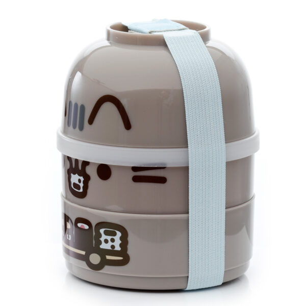 Bento Round Stacked Lunch Box  - Pusheen the Cat - Image 7