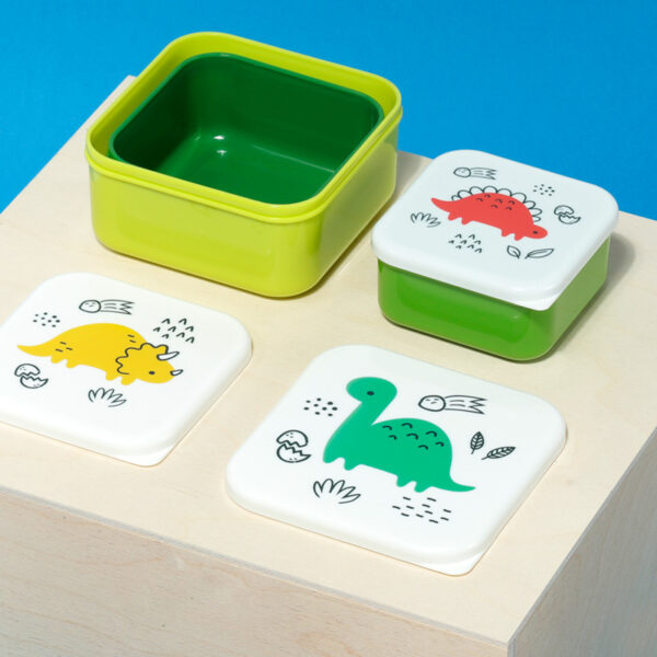 Lunch Boxes Set of 3 (S/M/L) - Dinosauria Jr - Image 10