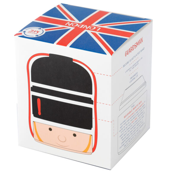 Bento Round Stacked Lunch Box  - London Guardsman - Image 10
