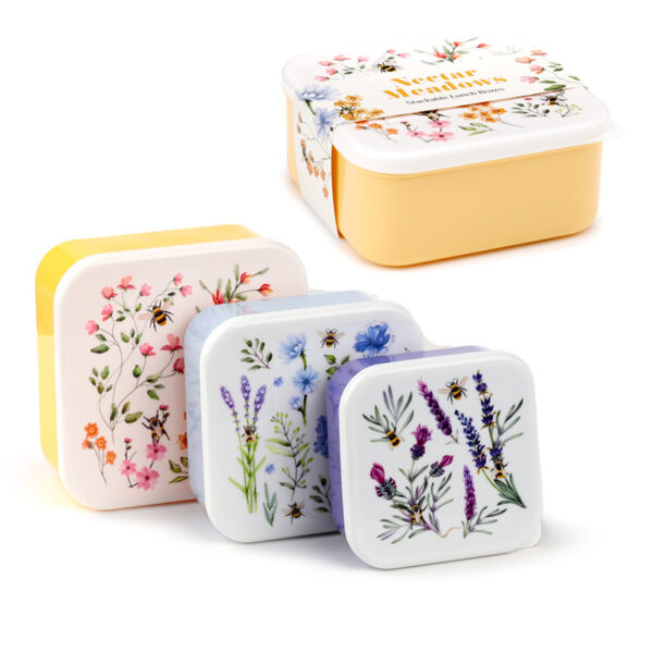 Lunch Boxes Set of 3 (M/L/XL) - Nectar Meadows - Image 10