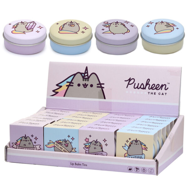 Lip Balm in a Tin - Pusheen Cat Pusheenicorn - Image 15