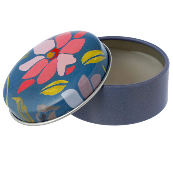 Lip Balm in a Tin - Julie Dodsworth Blue Botanical - Image 3