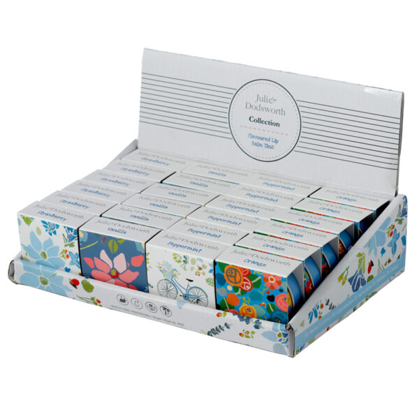Lip Balm in a Tin - Julie Dodsworth Blue Botanical - Image 10