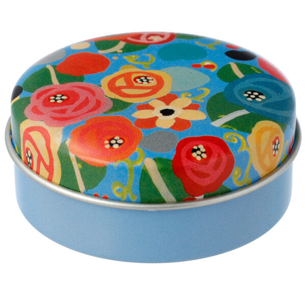 Lip Balm in a Tin - Julie Dodsworth Blue Botanical - Image 14
