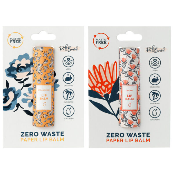 Paper Stick Lip Balm - Pick of the Bunch Peony & Protea