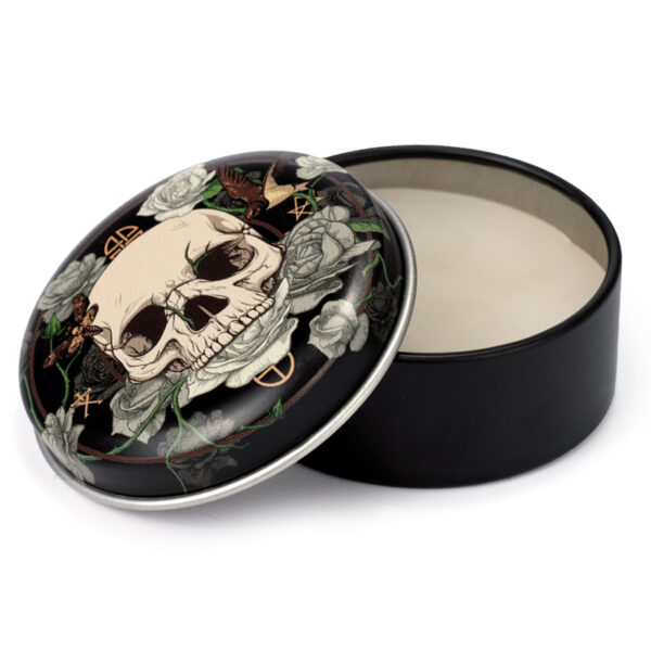 Lip Balm in a Tin - Skulls and Roses - Image 3