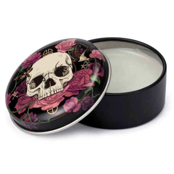 Lip Balm in a Tin - Skulls and Roses - Image 5