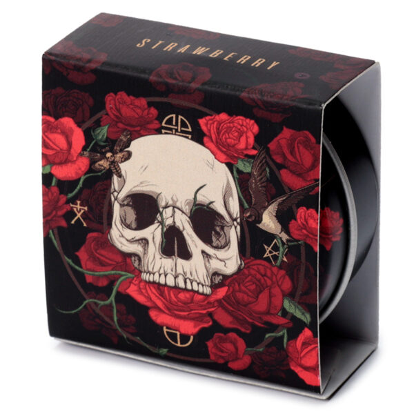 Lip Balm in a Tin - Skulls and Roses - Image 7