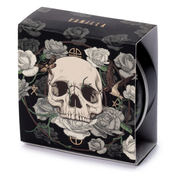 Lip Balm in a Tin - Skulls and Roses - Image 8