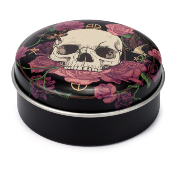 Lip Balm in a Tin - Skulls and Roses - Image 14