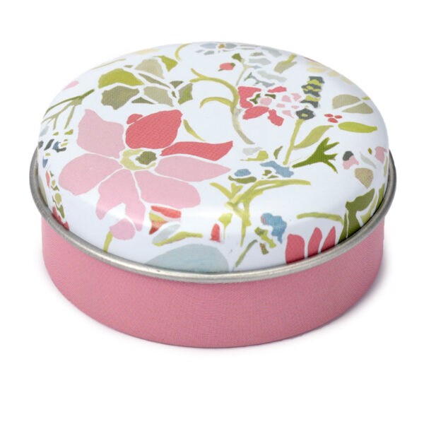 Lip Balm in a Tin - Julie Dodsworth Pink Botanical - Image 11