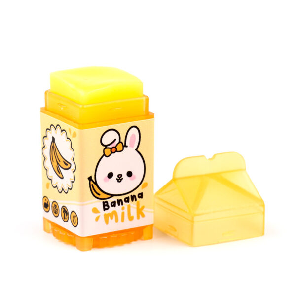 Lip Balm in Shaped Holder - Adoramals Milk Carton - Image 3