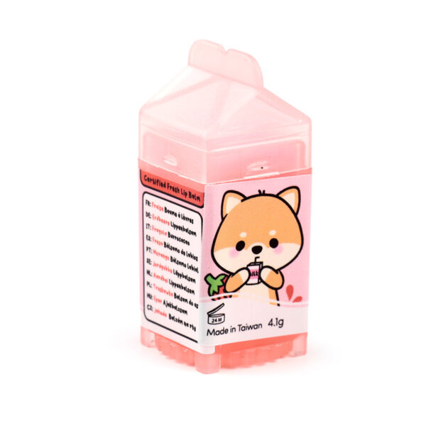 Lip Balm in Shaped Holder - Adoramals Milk Carton - Image 12