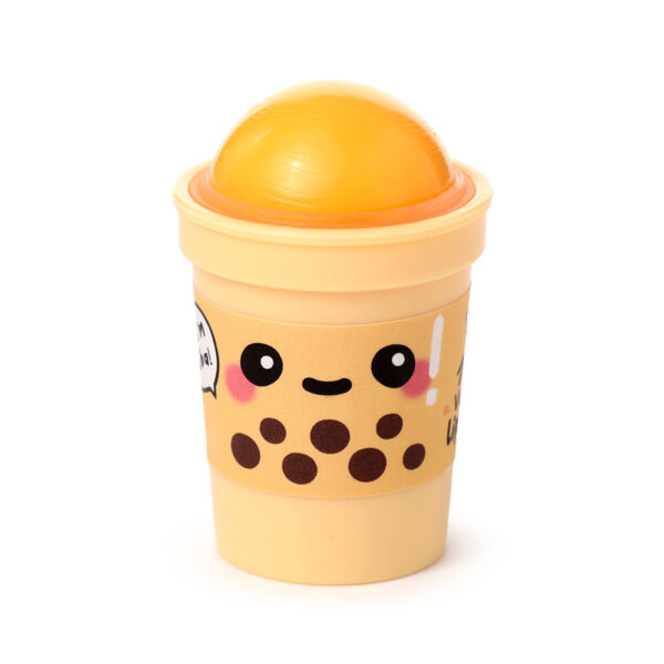 Lip Balm in Shaped Holder - Foodiemals Bubble Tea - Image 3