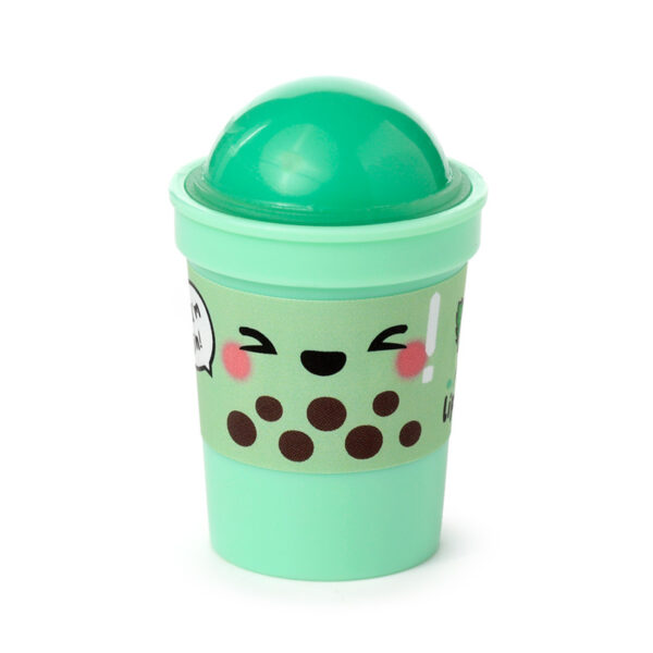Lip Balm in Shaped Holder - Foodiemals Bubble Tea - Image 4