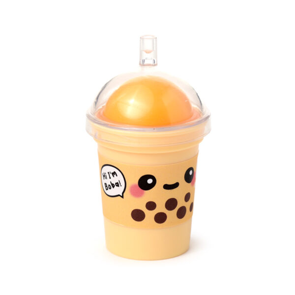 Lip Balm in Shaped Holder - Foodiemals Bubble Tea - Image 6