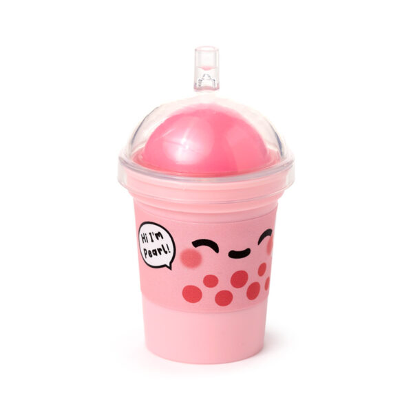 Lip Balm in Shaped Holder - Foodiemals Bubble Tea - Image 8