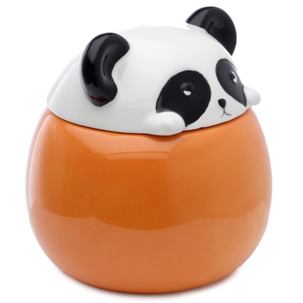 Peeping Lid Ceramic Lidded Animal Mug - Adoramals Panda - Image 5