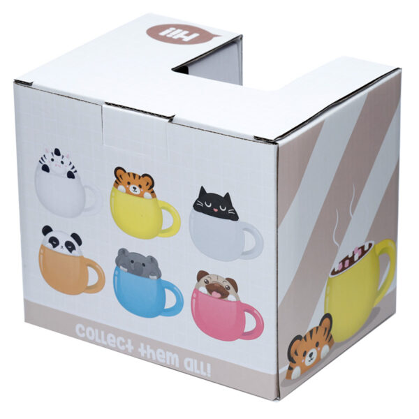 Peeping Lid Ceramic Lidded Animal Mug - Adoramals Panda - Image 7