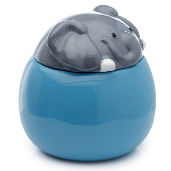 Peeping Lid Ceramic Lidded Animal Mug - Adoramals Elephant - Image 5