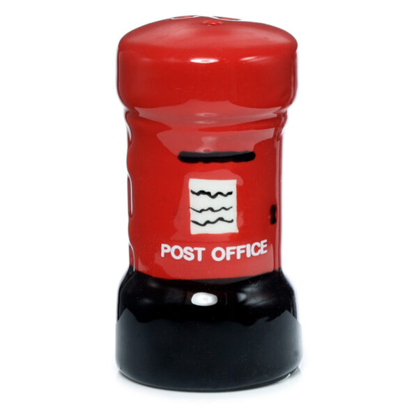 Ceramic Salt & Pepper Set - London Icons Telephone Box & Post Box - Image 4