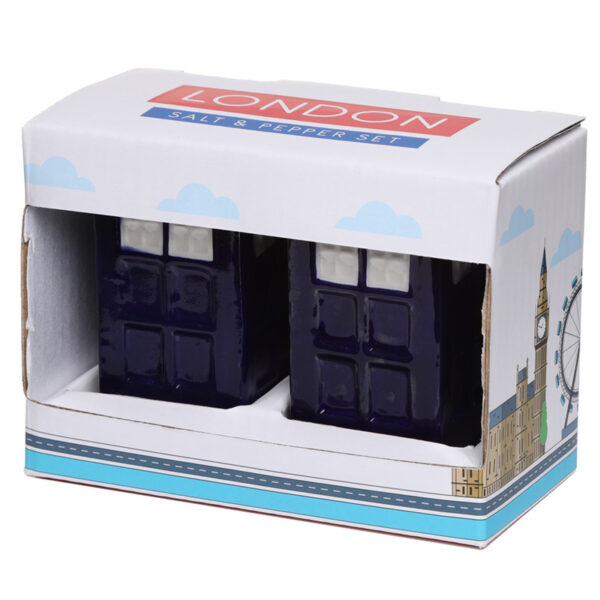 Ceramic Salt & Pepper Set - Police Box - Image 7