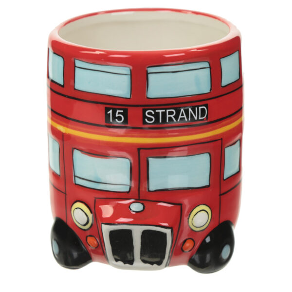 Novelty Shaped Ceramic Mug - London Icons Red Routemaster Bus - Image 7