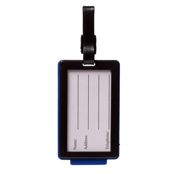 PVC Luggage Tag - London Souvenir Union Jack Big Ben - Image 3