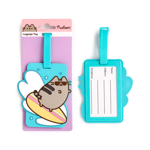 PVC Luggage Tag - Pusheen the Cat Summer Surfer - Image 6