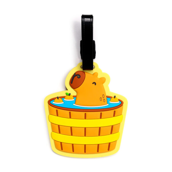 PVC Luggage Tag - Capybara - Image 2