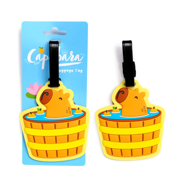 PVC Luggage Tag - Capybara - Image 4