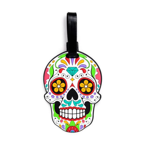 PVC Luggage Tag - Day of the Dead - Image 2
