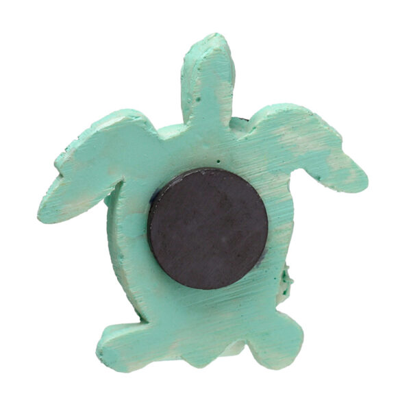 Hand Painted Souvenir Seaside Magnet - Nautical Turtle - Image 6