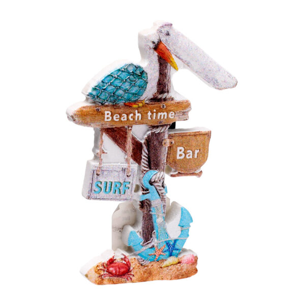 3D Printed Souvenir Seaside Magnet - Beach Sign Slogans - Image 3
