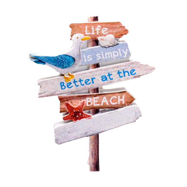 3D Printed Souvenir Seaside Magnet - Beach Sign Slogans - Image 5
