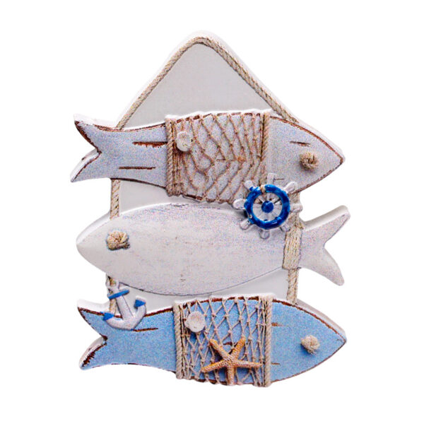 3D Printed Souvenir Seaside Magnet - Nautical Fish Sign - Image 6