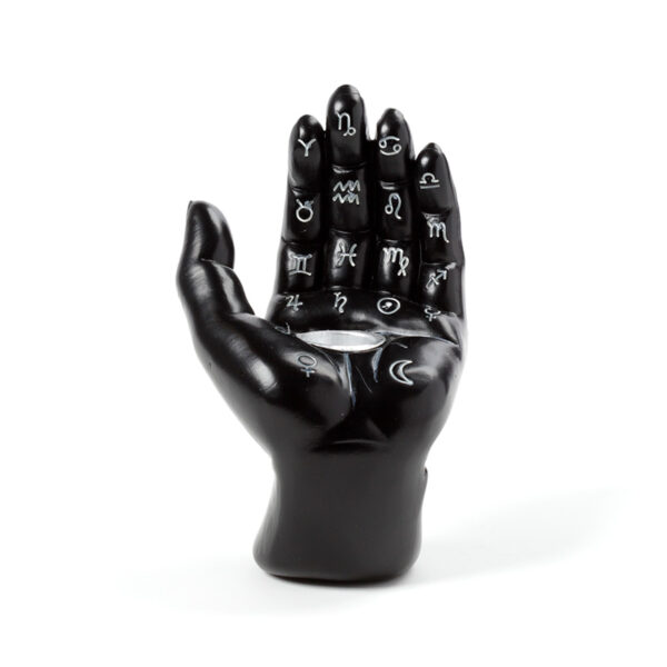 Decorative Incense Cone Burner - Mantric Hand/Tarot Hand Palm - Image 5