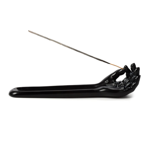 Decorative Incense Ashcatcher - Mantric Hand/Tarot Hand Palm - Image 2