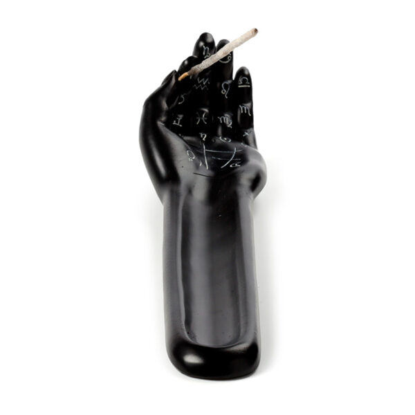 Decorative Incense Ashcatcher - Mantric Hand/Tarot Hand Palm - Image 4