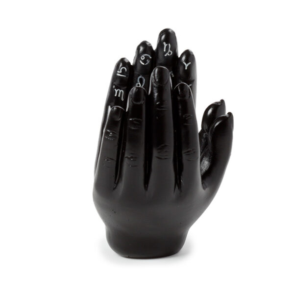 Decorative Incense Cone Burner - Mantric Hand/Tarot Hand Open Palms - Image 5