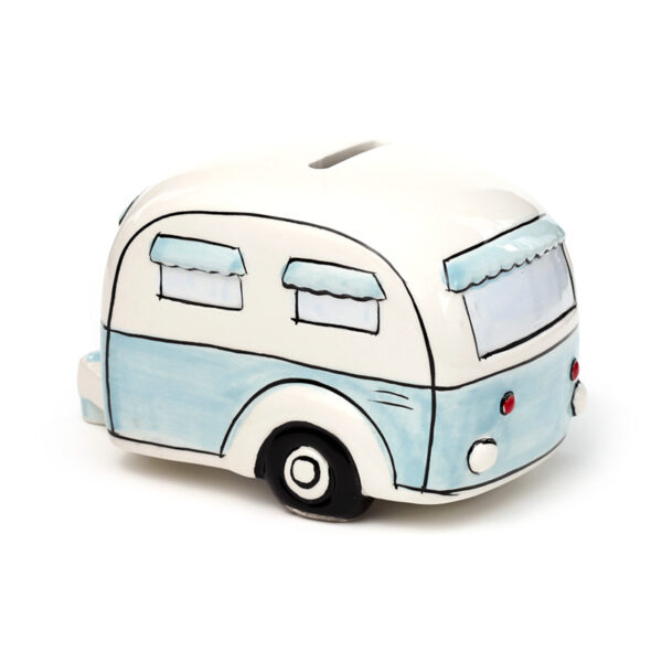 Ceramic Money Box - Home Is Where You Park It Caravan - Image 7