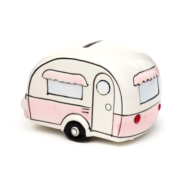 Ceramic Money Box - Home Is Where You Park It Caravan - Image 8