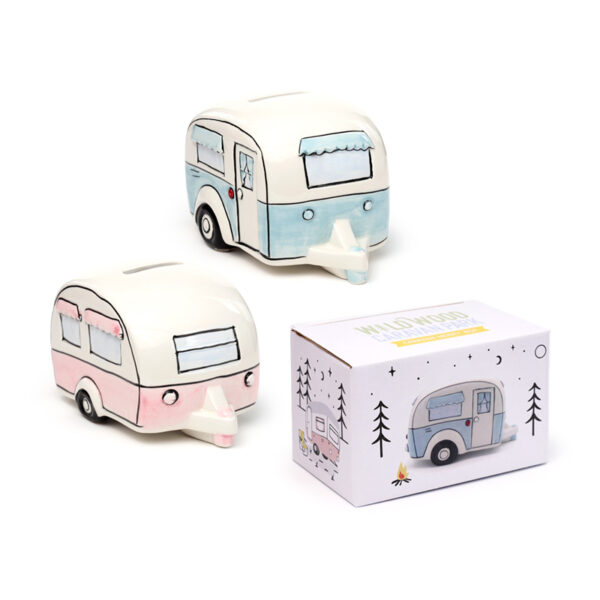 Ceramic Money Box - Home Is Where You Park It Caravan - Image 10